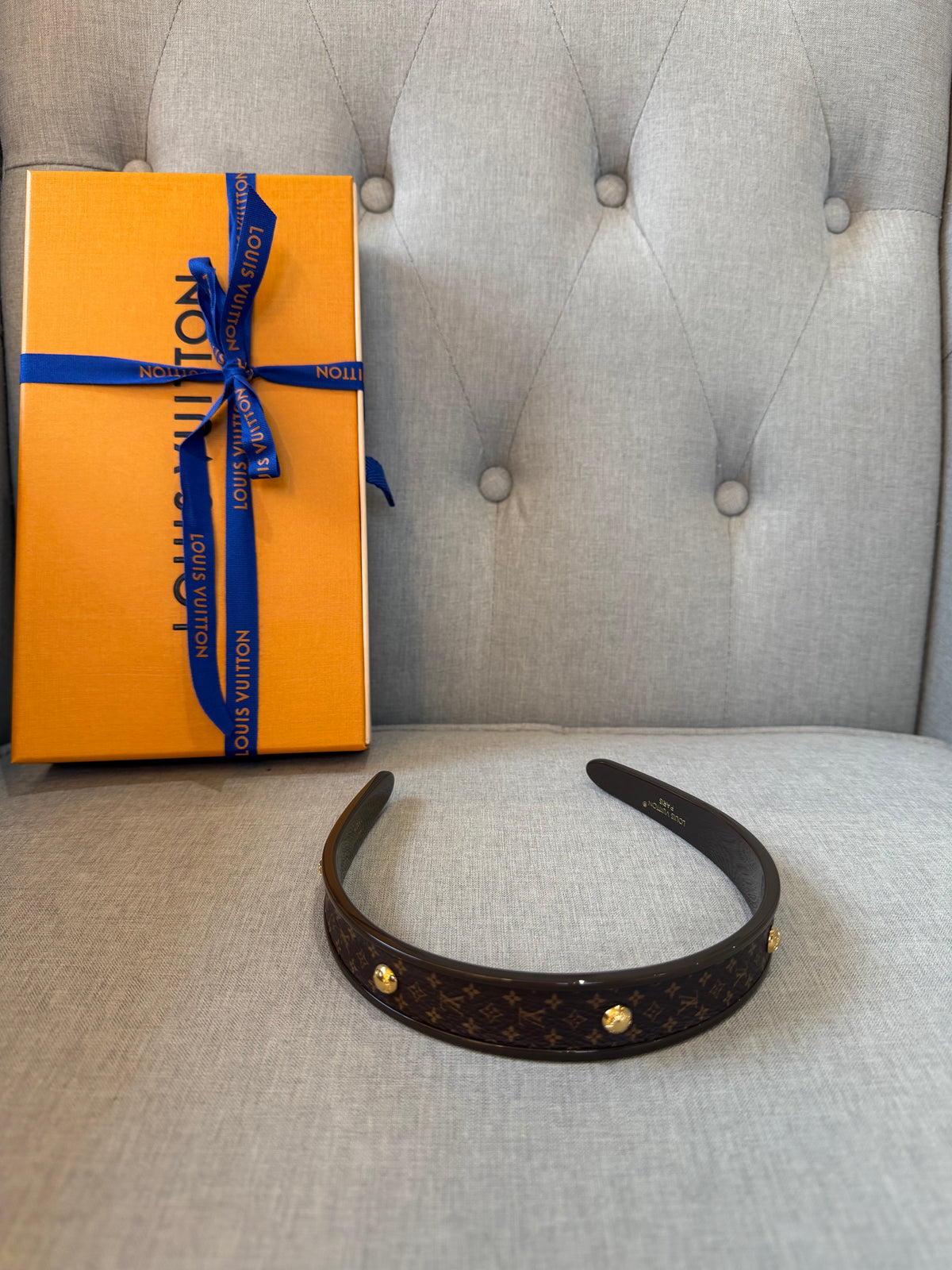 Louis Vuitton MNG Resin Headband – Monogram & Brown 