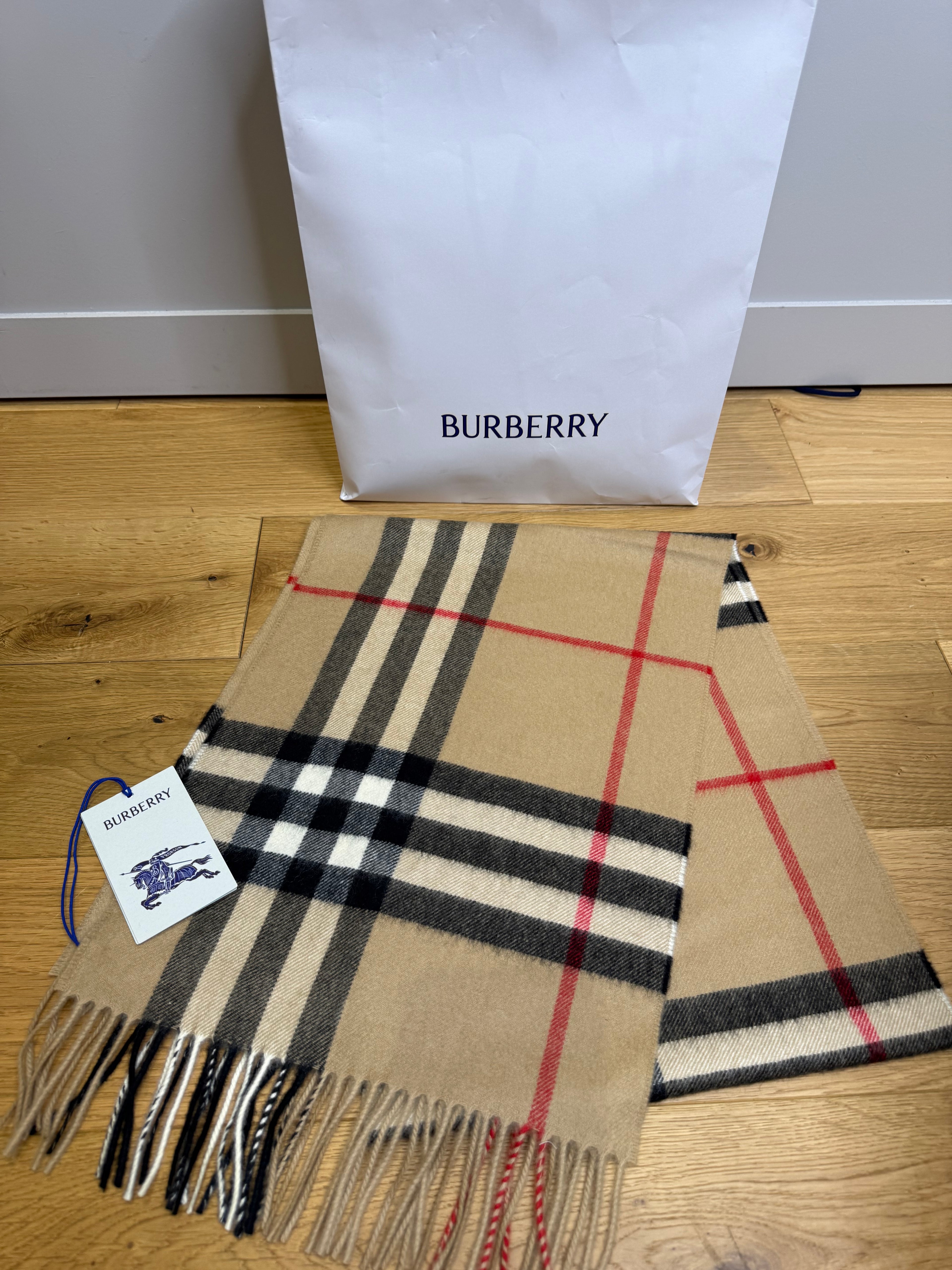 New With Tags Burberry Classic Check C